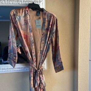 Rani Pastel Satin Robe